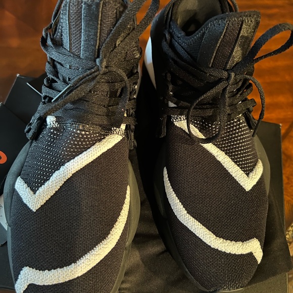 Y-3 YOHJI YAMAMOTO x ADIDAS KAIWA KNIT Sneakers Shoes BLACK/CLOUD WHITE EF2628 - Picture 9 of 13